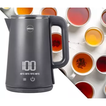 ELDOM C515S johdoton vedenkeitin harmaa 1,8L 2000W