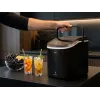 ELDOM KS230 jääpalakone - 12 kg/24h, 2,2L säiliö, 9 jääpalaa per jakso, hopea/musta