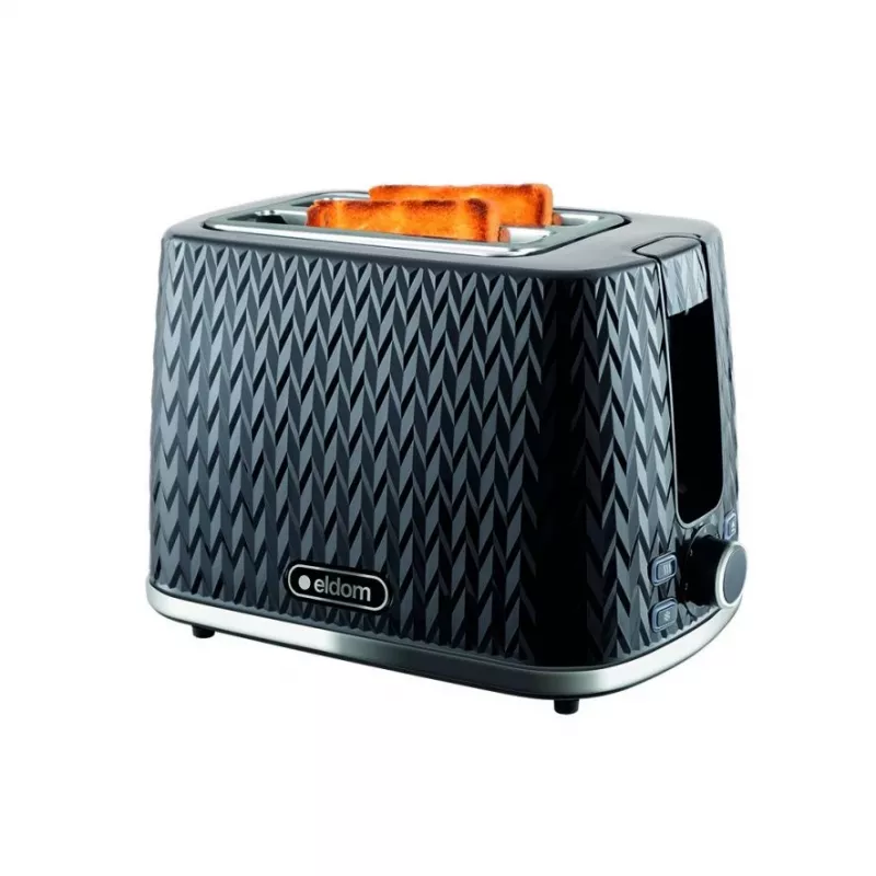 Eldom TO265 NELE leivänpaahdin 750 W 2 paikka musta
