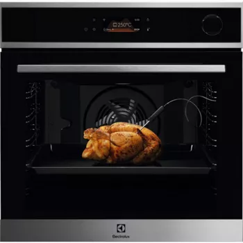 Electrolux EOC8P39WX kalusteisiin asennettava uuni pyrolyysipuhdistuksella, 71L, A+ energia, ruostumaton teräs
