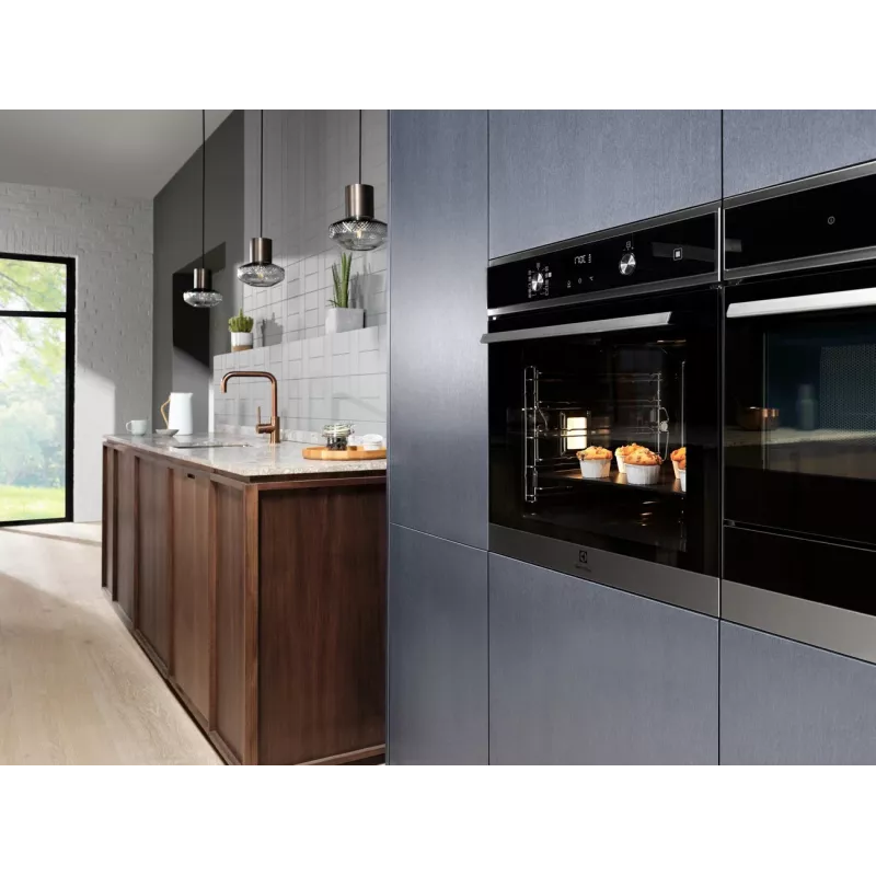 Electrolux EOD3H70X kalusteisiin asennettava sähköuuni 72L ruostumaton teräs