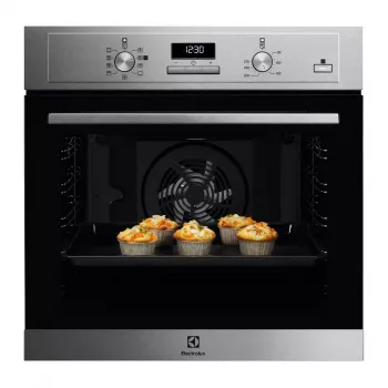 Electrolux EOD3H70X kalusteisiin asennettava sähköuuni 72L ruostumaton teräs