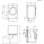 Electrolux EW2F528WP edestä täytettävä pesukone, 8 kg, 1200 kierr./min, valkoinen