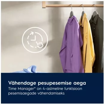 Electrolux EW6F8492E 9kg 1400rpm edestä täytettävä pesukone (invertermoottori, energialuokka A, valkoinen)