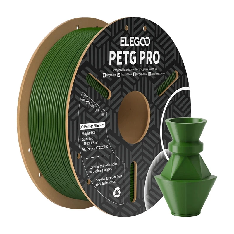 ELEGOO PETG Pro -filamentti (Olive Green)