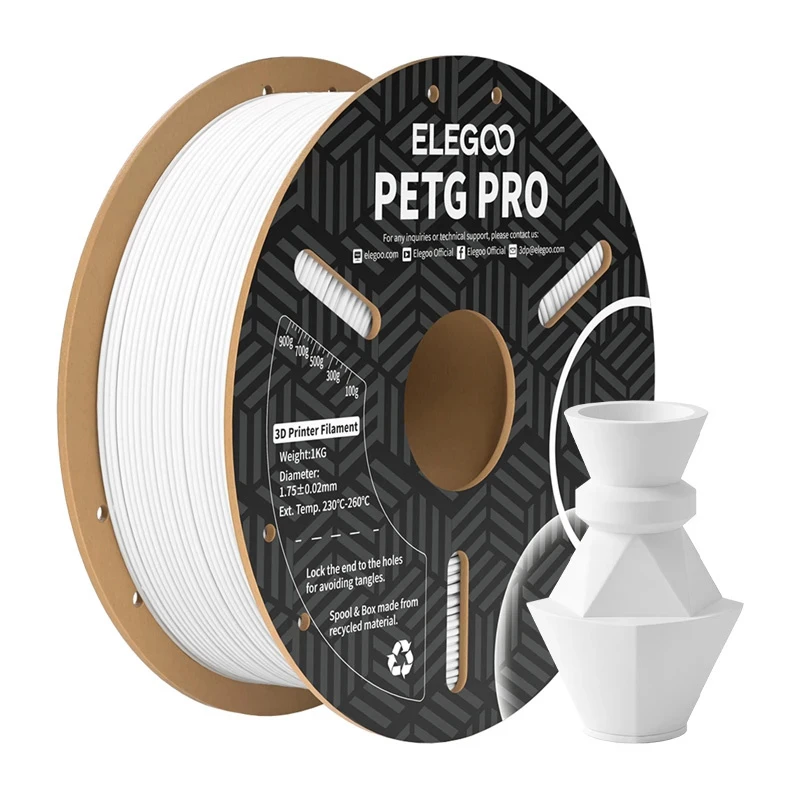 ELEGOO PETG Pro filamentti (valkoinen)
