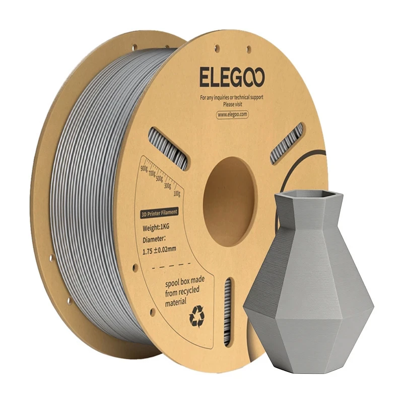 ELEGOO PLA+ filamentti (tähtiharmaa)