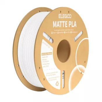 ELEGOO PLA Matte -filamentti valkoinen 1,75 mm 1 kg