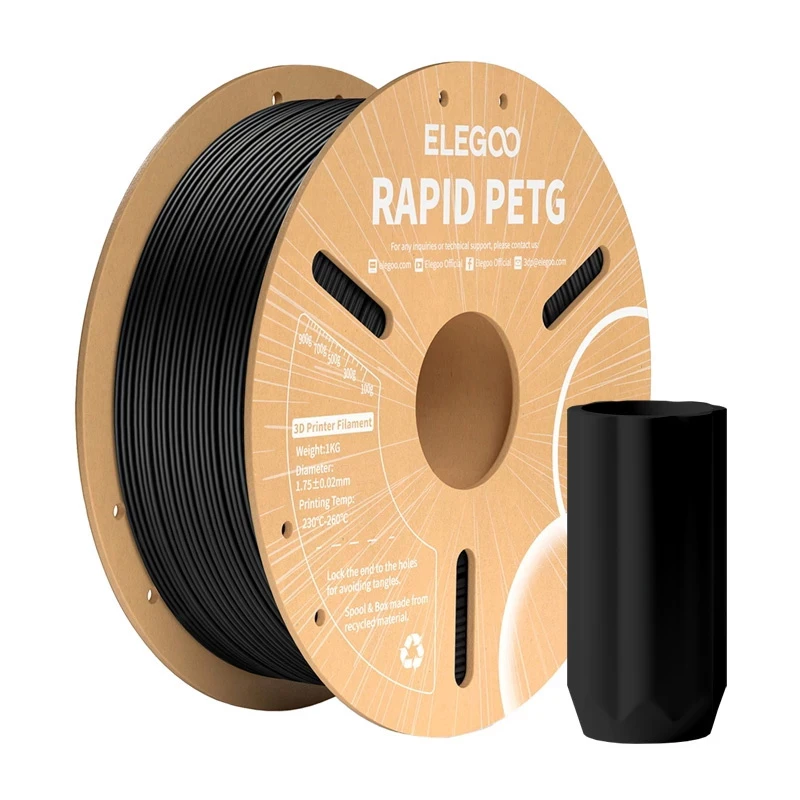 ELEGOO Rapid PETG filamentti (musta)