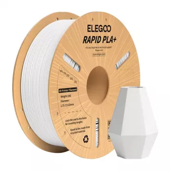 ELEGOO Rapid PLA+ filamentti (valkoinen) 1,75 mm 1 kg