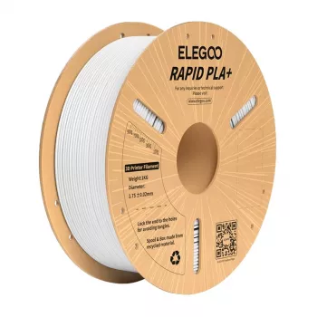 ELEGOO Rapid PLA+ filamentti (valkoinen) 1,75 mm 1 kg