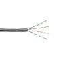 EMITER EmiterNet Outdoor UTP Cat5e kaapeli PVC+PE massiivikupari 4x2x0,5mm musta
