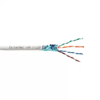 EMITER Emitter Net FTP (F/UTP) Cat.5e 350MHz kaapeli, 4x2x24 AWG johdin, PVC
