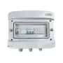 EMITER kytkentäkeskus liitetty AC hermeettinen IP65 EMITTER ylijännitesuojalla AC Noark Type 1+2, 10A 3-vaihe, RCD tyyppi A 40A/300mA