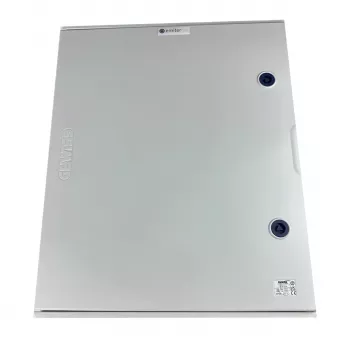 EMITER sähkökeskus kytketty AC Hermetic IP66 EMITTER ylijännitesuojalla AC Noark Type 2, 100A 3F, FR 100A, syg, faz