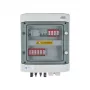 EMITER kytkentäkeskus DC/AC hermeettinen IP65 EMITTER DC-ylijännitesuojalla Dehn 1000V tyyppi 2, 2 x PV-string, 2 x MPPT // og. AC Dehn tyyppi 2, 10A 3-vaiheinen, RCD tyyppi A 40A/300mA