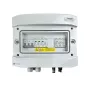 EMITER kytkinlaitteisto kiinnitetty DCAC hermeettinen IP65 EMITTER Noark 1000V tyyppi 1+2 DC-ylijännitesuojalla, 1 x PV-string, 1 x MPPT // og. AC Noark tyyppi 1+2, 10A 3-vaiheinen