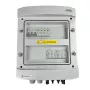 EMITER kytkinkokoonpano liitetty DCAC hermeettinen IP65 Noark 1000V tyyppi 2 DC-ylijännitesuojalla, 2 x PV-string, 2 x MPPT // AC Noark tyyppi 2, 10A 3-vaiheinen