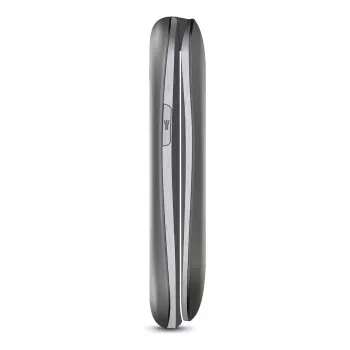 Emporia ONE V200i simpukkapuhelin, 2,31 tuuman näyttö, Dual-SIM, SOS-painike, Space Grey/hopea