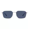 EMPORIO ARMANI EA2140-304580 aurinkolasit miesten matta musta harmaa suorakaiteen muotoinen