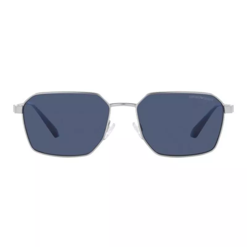 EMPORIO ARMANI EA2140-304580 aurinkolasit miesten matta musta harmaa suorakaiteen muotoinen