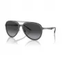 EMPORIO ARMANI EA2145-33578G aurinkolasit miesten metallikehys mattamusta harmaa liukuväri linssit 59mm