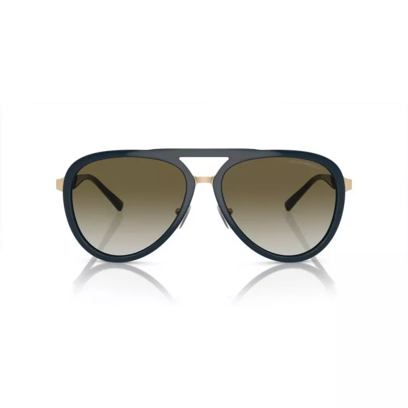 EMPORIO ARMANI EA2145-33598E miesten kulmikkaat aurinkolasit mattamusta tummanharmaa 59 mm