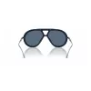 EMPORIO ARMANI EA4242U621380 miesten aurinkolasit - mattamusta kehys, harmaa liukuvärilinssit, 56 mm