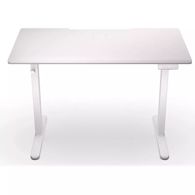 ENDORFY Atlas S Electric Onyx White korkeussäädettävä työpöytä 120x60 cm