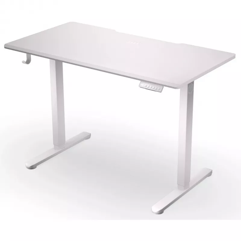 ENDORFY Atlas S Electric Onyx White korkeussäädettävä työpöytä 120x60 cm