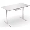 ENDORFY Atlas S Electric Onyx White korkeussäädettävä työpöytä 120x60 cm