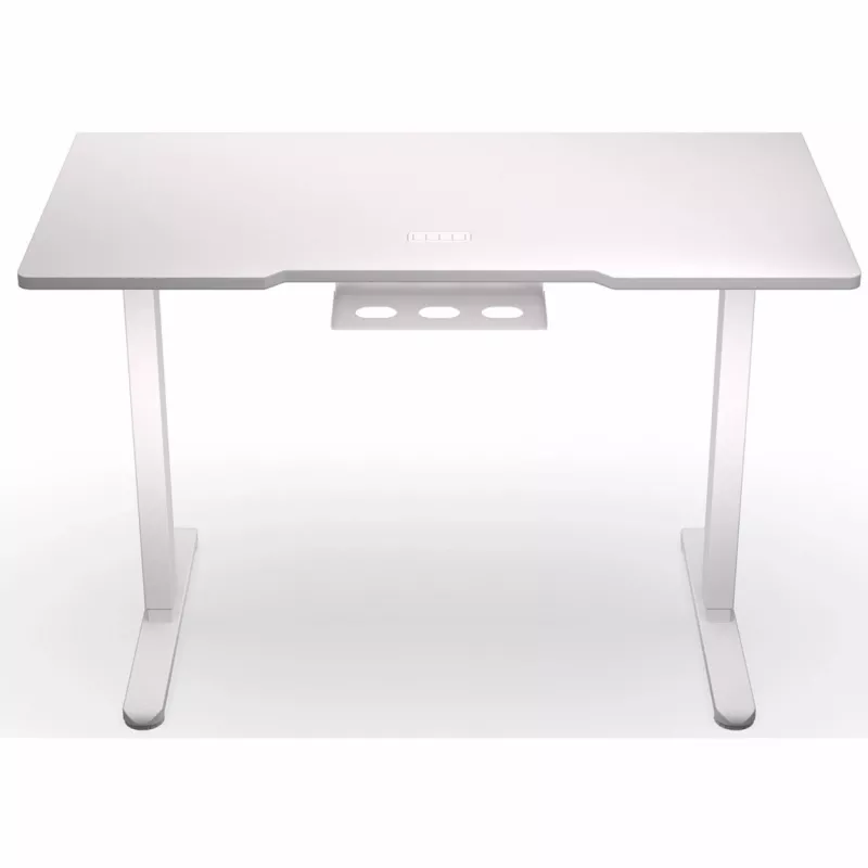 ENDORFY Atlas S Electric Onyx White korkeussäädettävä työpöytä 120x60 cm
