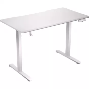 ENDORFY Atlas S Electric Onyx White korkeussäädettävä työpöytä 120x60 cm