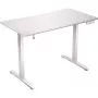 ENDORFY Atlas S Electric Onyx White korkeussäädettävä työpöytä 120x60 cm