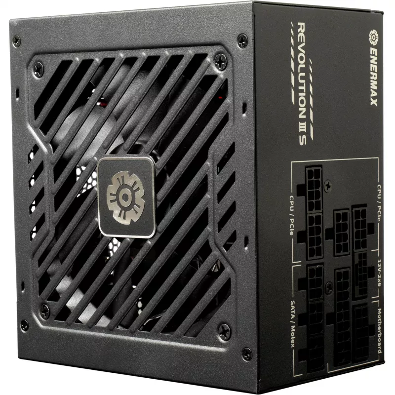 Enermax Revolution3 1000W 80+ Platinum ATX 3.1 täysin modulaarinen virtalähde