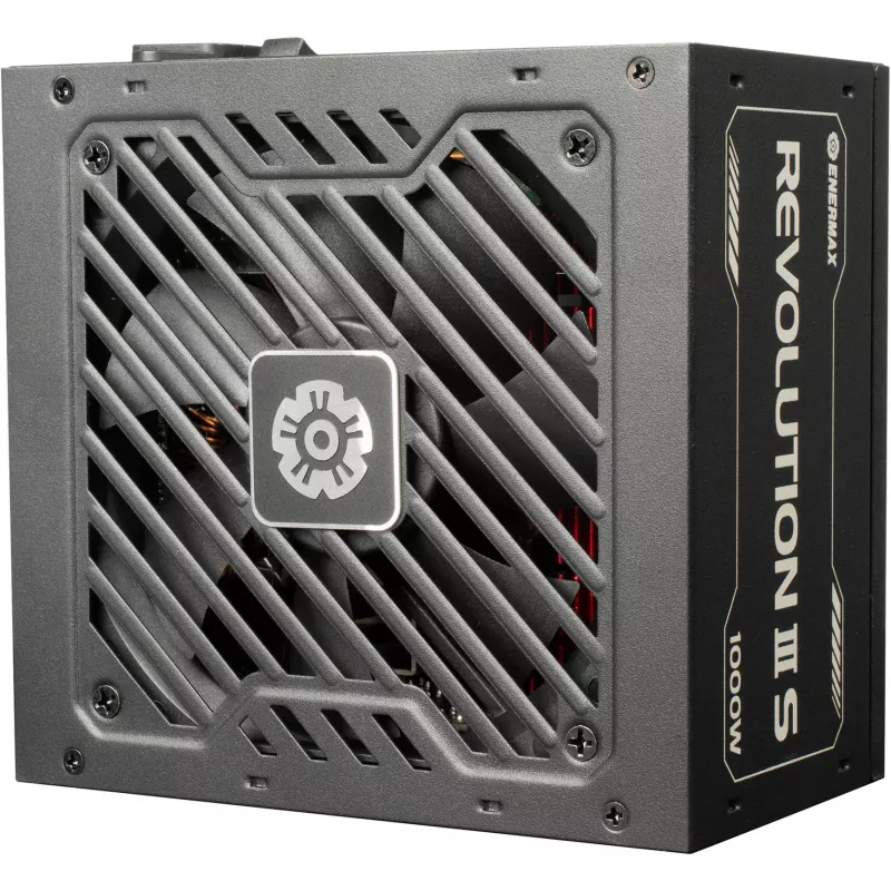 Enermax Revolution3 1000W 80+ Platinum ATX 3.1 täysin modulaarinen virtalähde