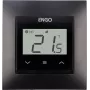 ENGO Controls E55-B internet-sisäasennettava lämpötilasäädin 55x55 kehykselle, Wi-Fi, musta