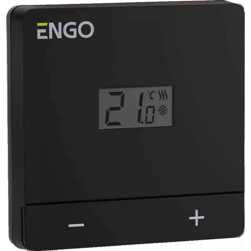 ENGO Controls EASY-230B langaton päiväohjelmoitava huonetermostaatti