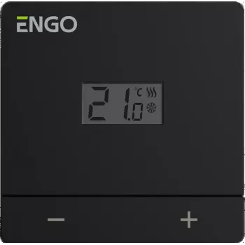 ENGO Controls EASY-230B langaton päiväohjelmoitava huonetermostaatti