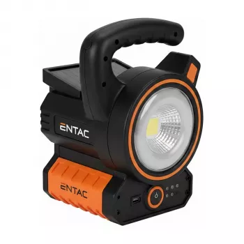 ENTAC LED-työvalo aurinkokennolla ja varavirtalähteellä