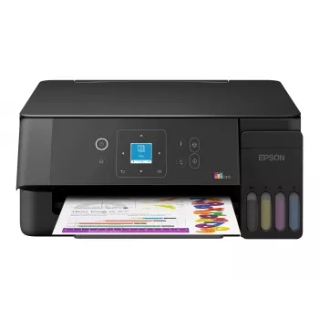 Epson EcoTank ET-2922 värillinen mustesuihku-monitoimitulostin - A4/Legal - tulostus, kopiointi, skannaus - Wi-Fi, USB - musta