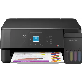 Epson EcoTank L3360 mustesuihkuvärimonitoimintatulostin (A4, Wi-Fi, musta)