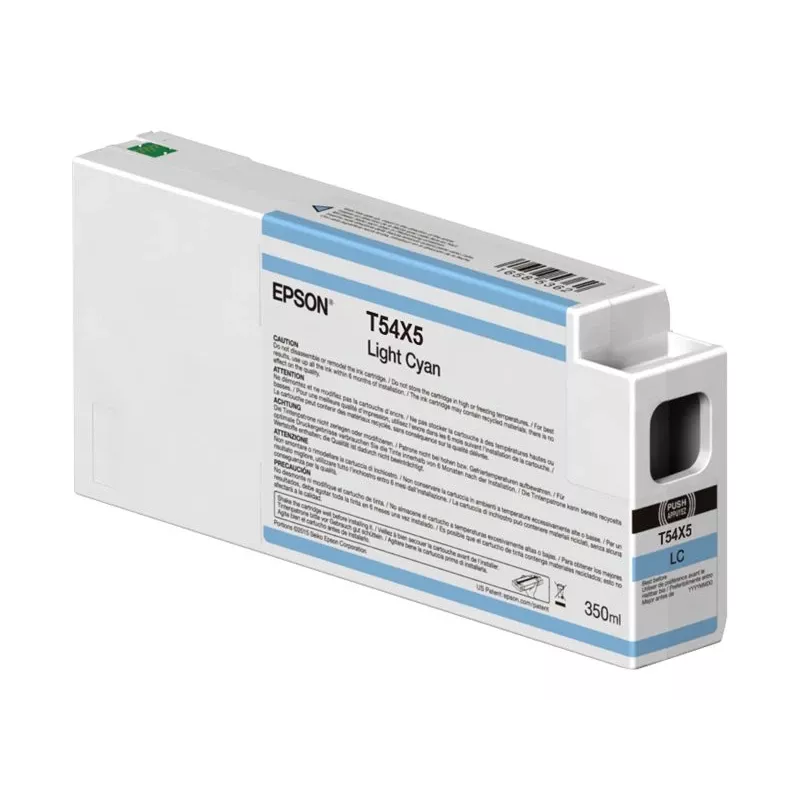 Epson T54X5 - 350 ml - vaaleansyaani - alkuperäinen