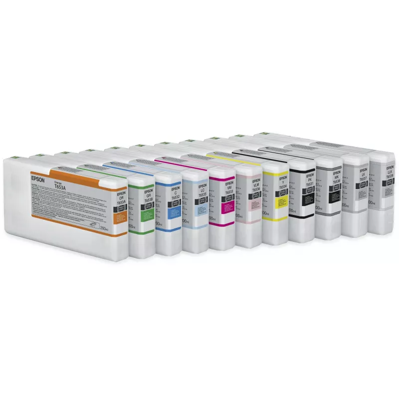 EPSON T6532 mustepatruuna, syaani