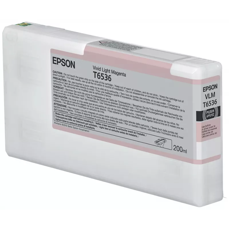 Epson T653600 UltraChrome HDR Light Magenta mustepatruuna 200ml