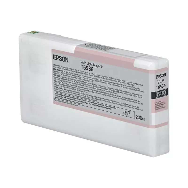 Epson T653600 UltraChrome HDR Light Magenta mustepatruuna 200ml