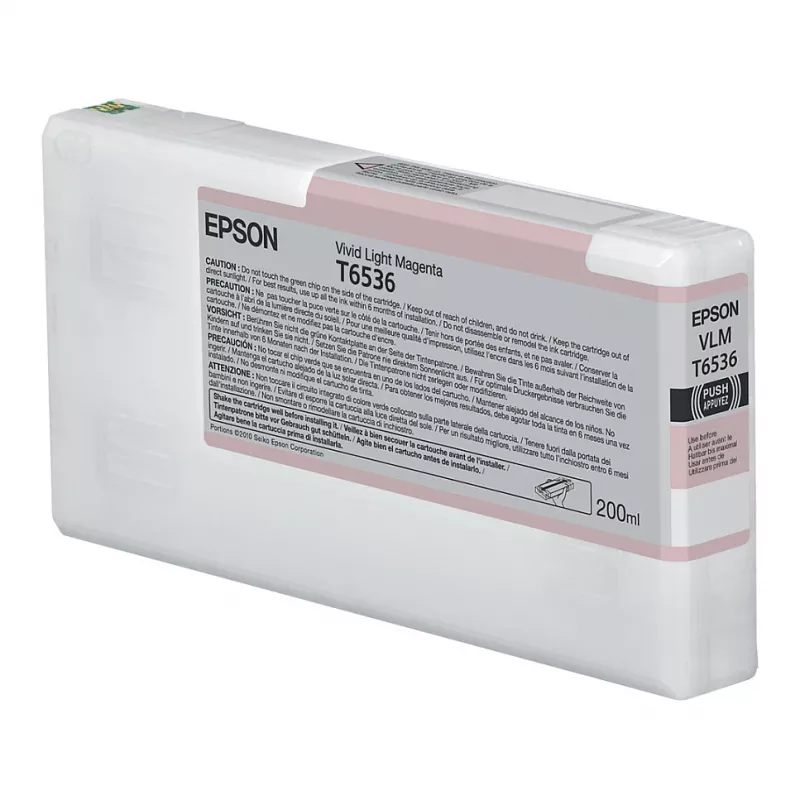 Epson T653600 UltraChrome HDR Light Magenta mustepatruuna 200ml