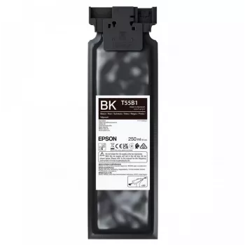 Epson UltraChrome DG2 T55B100 (250ml) värikasetti musta