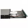 Equip 12-porttinen kuitujatkosrasia, LC Duplex, OM3, 1U, asennettu, musta