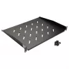 Equip 19 tuuman kiinteä rack-hylly 1U 350 mm musta palvelinkaappeihin
